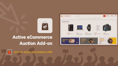 Active eCommerce Auction Add-on