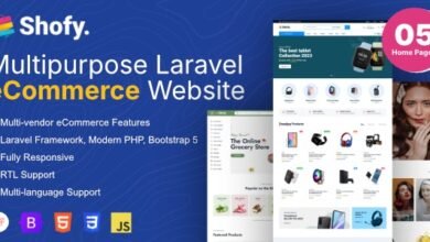 Shofy - eCommerce & Multivendor Marketplace Laravel Platform