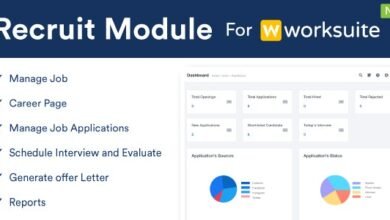 Recruit Module For Worksuite CRM