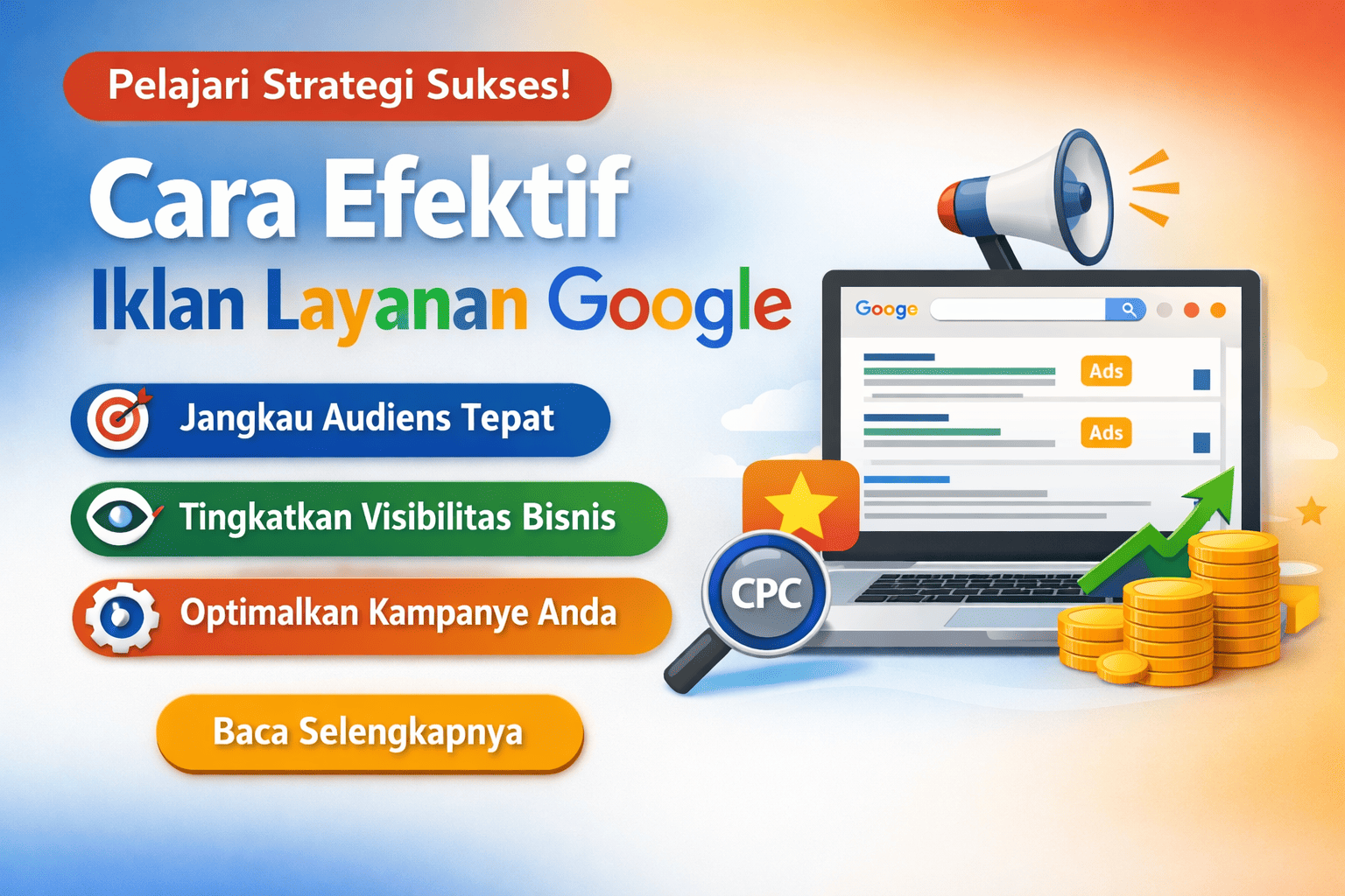 Cara Efektif Menampilkan Iklan Layanan Google
