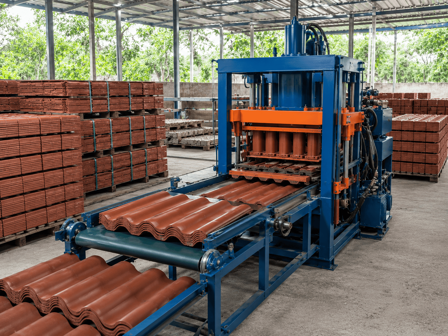 Cara Produksi Genteng Pres agar Kapasitas Produksi Semakin Maksimal