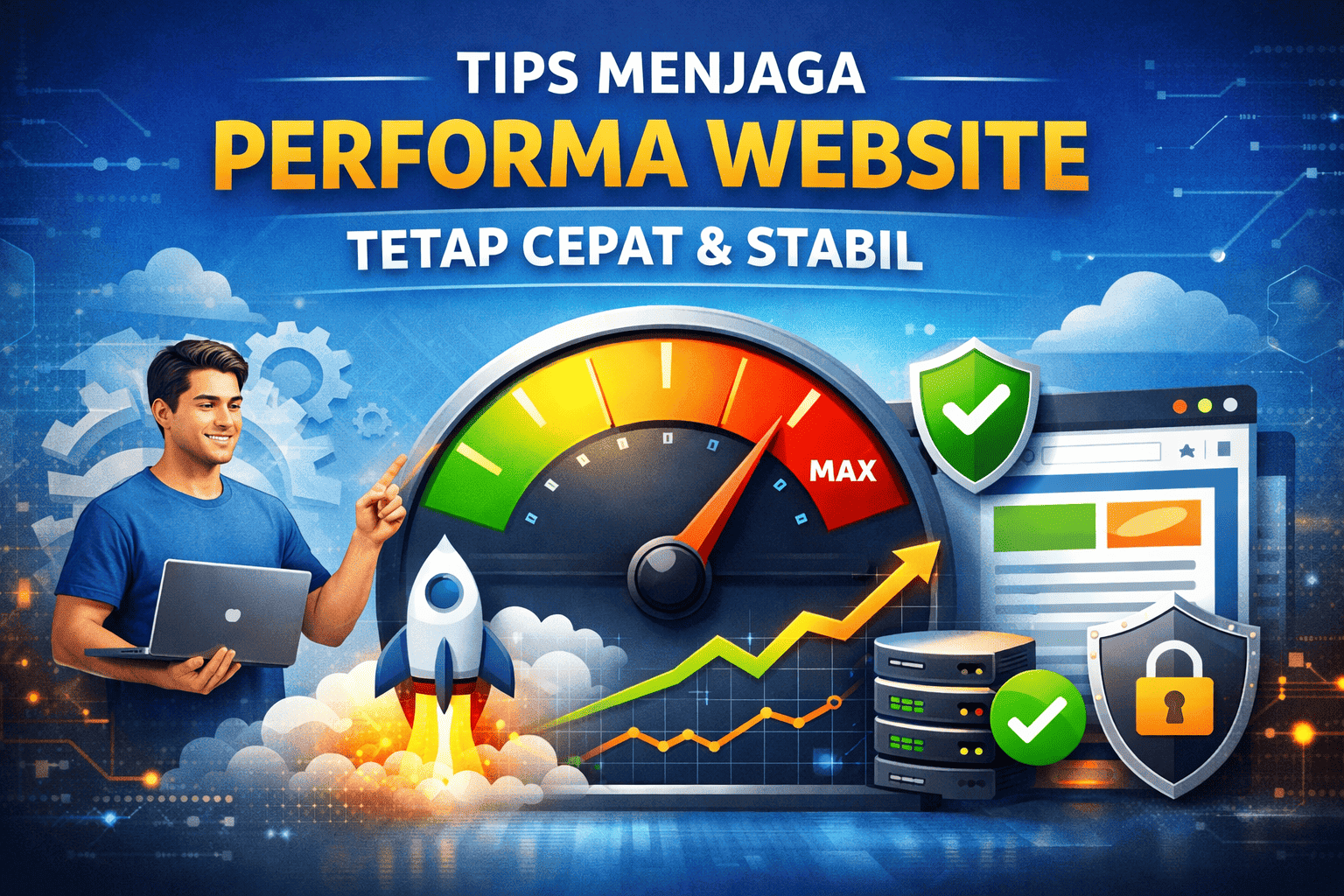 Langkah menjaga website tetap stabil