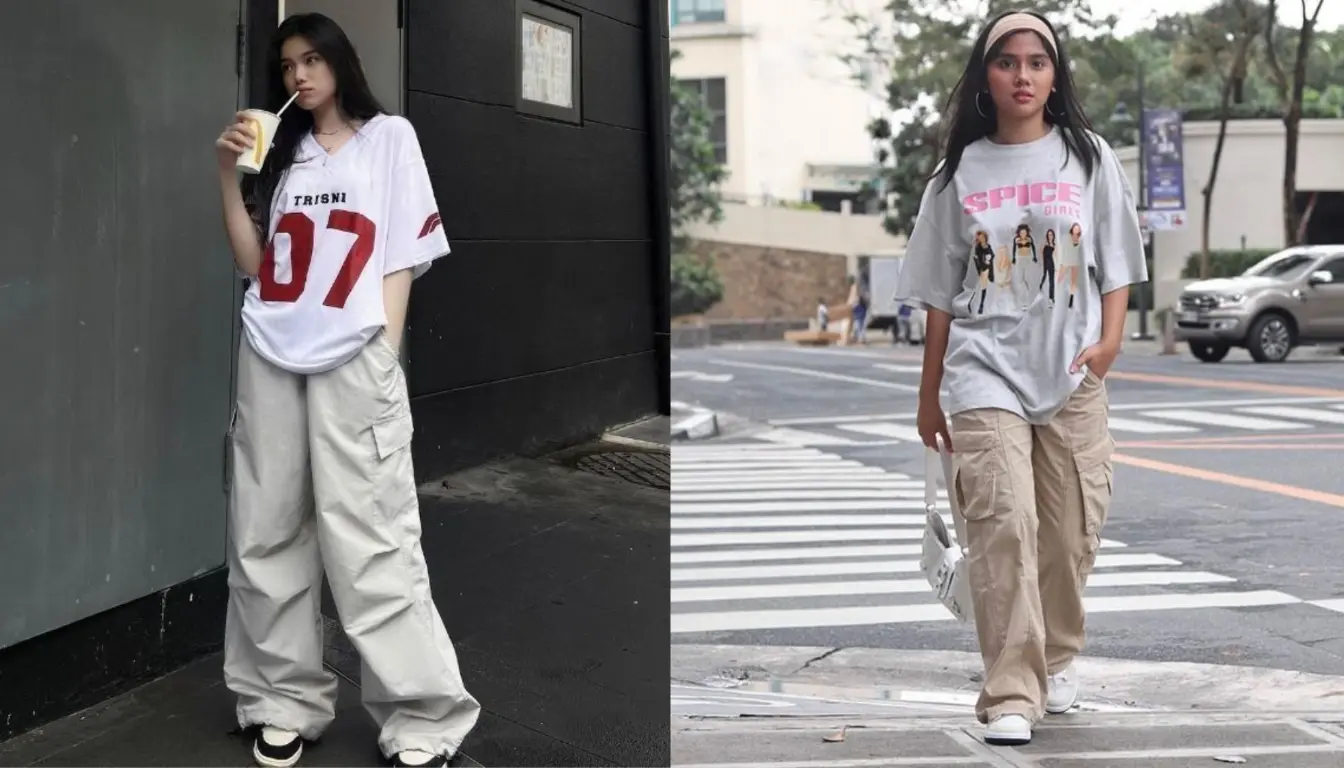 Inspirasi Outfit Menggunakan Kaos Oversize untuk Tampil Kasual dan Stylish