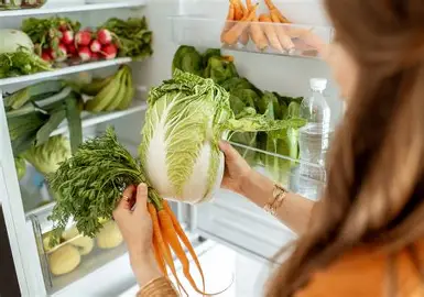 cara menyimpan sayur di kulkas