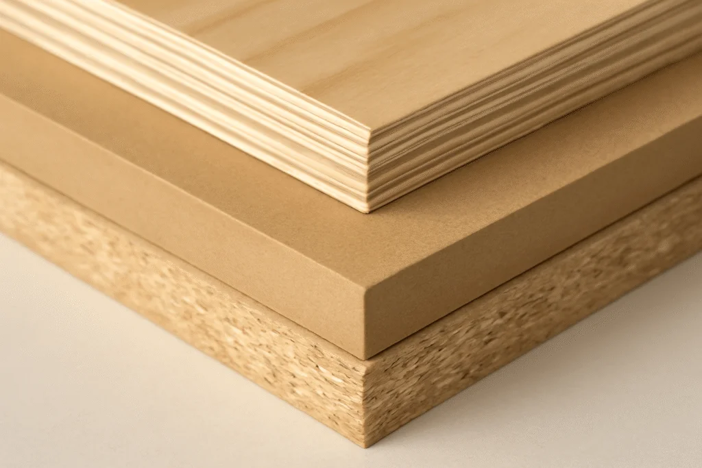 material panel untuk pembuatan furnitur