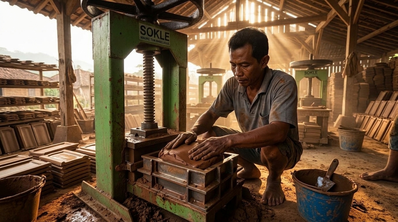 Proses Pembakaran Genteng agar Kuat dan Tidak Mudah Retak